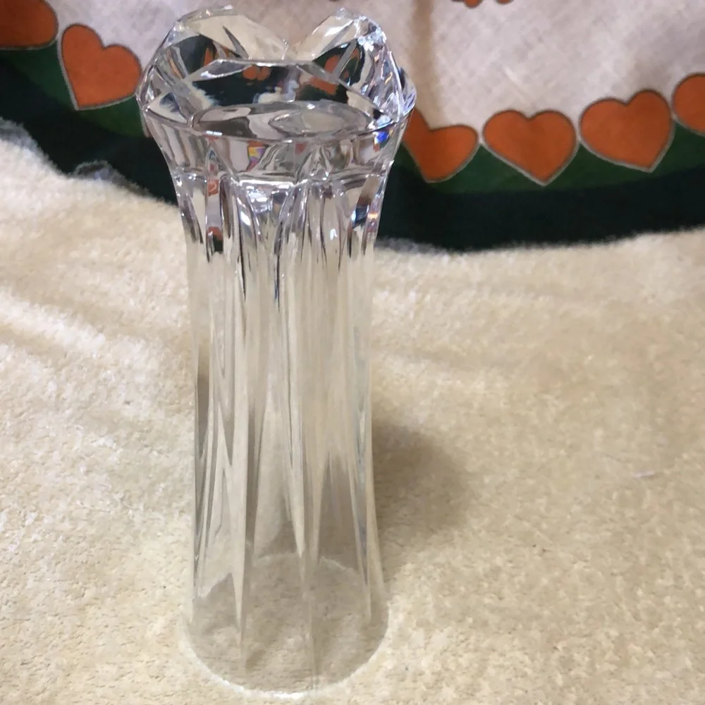 DePlomb 24% Lead Crystal Clear Glass USA  8
